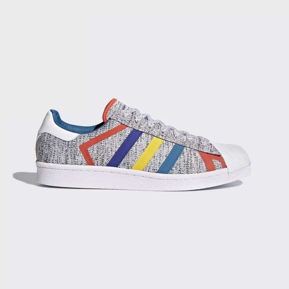 Adidas Superstar White Mountaineering Tenis Grises Para Hombre (MX-24999)